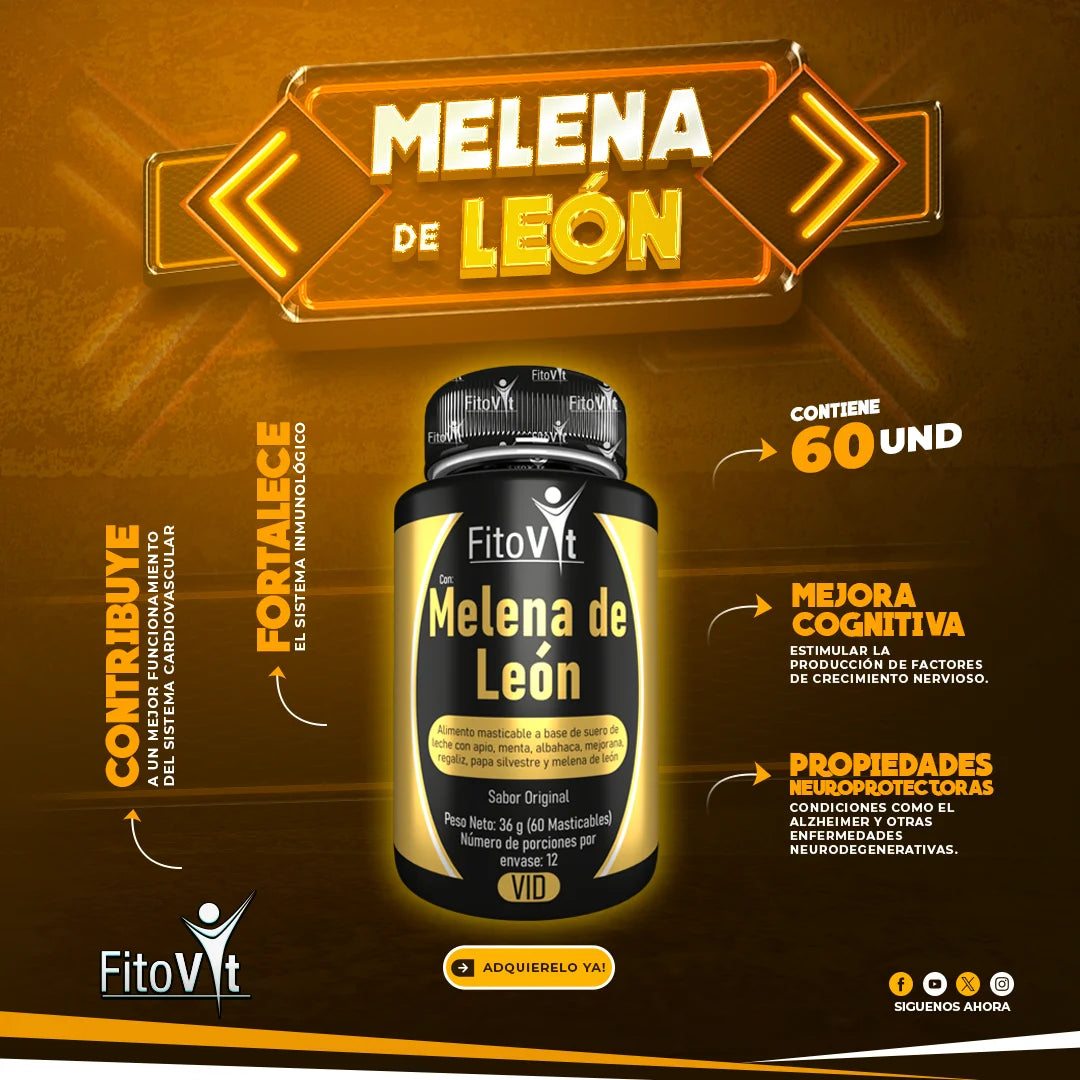 X2 MELENA DE LEON X60UNID - FITOVIT
